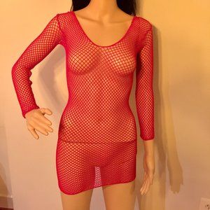 NWOT SEXY Mesh Dress or Swim Suit Cover Up